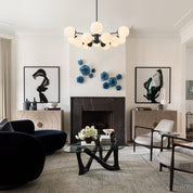 Lampa do Salonu w Stylu Mid-Century Modern | Lampy Sufitowe