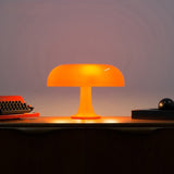 Lampka na Biurko w Kształcie Grzybka w Stylu Retro