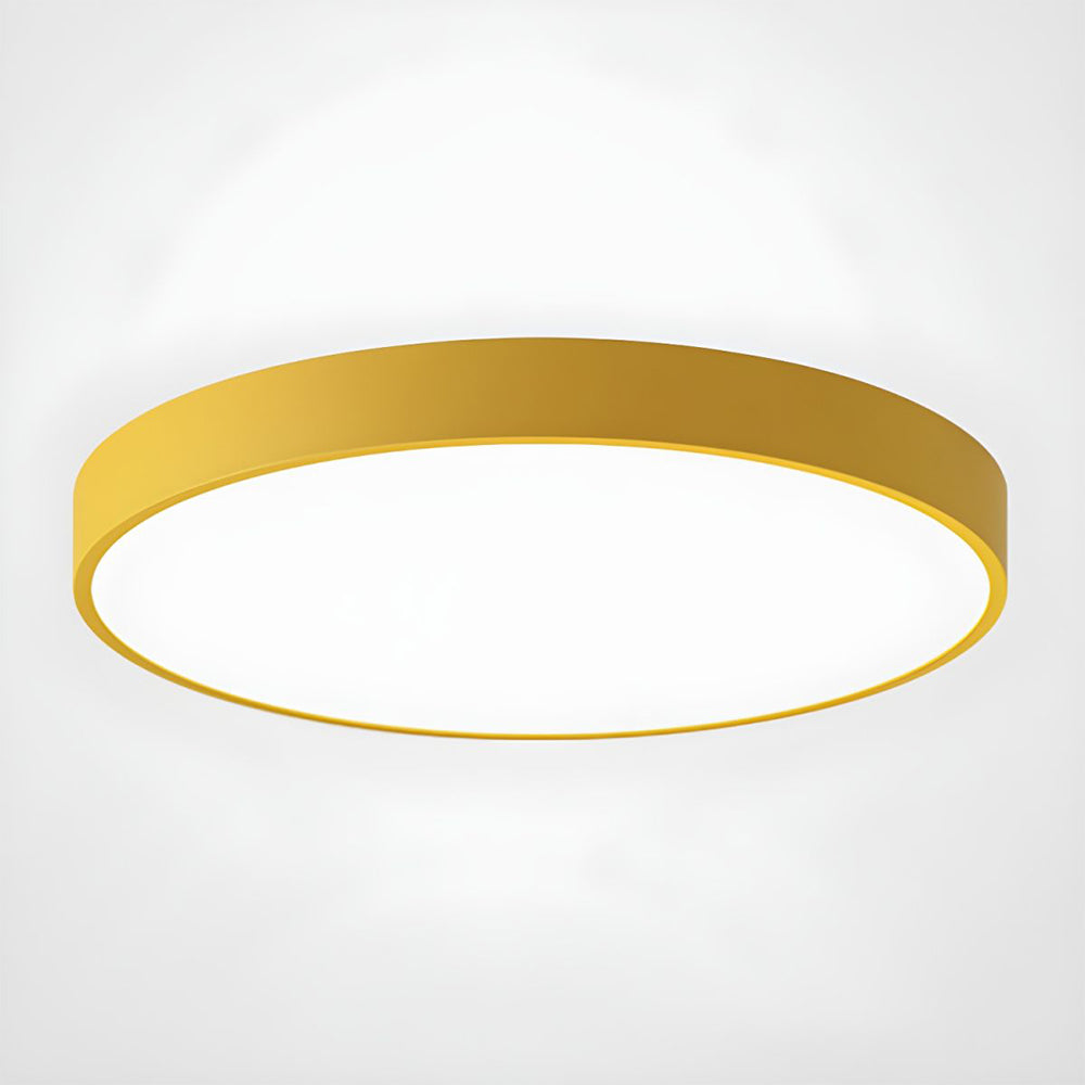 Lampy sufitowe LED do montażu wpuszczanego | Okrągła Lampa do Salonu