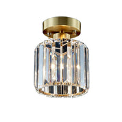 Minimalistyczna Kryształowa Lampa Sufitowa