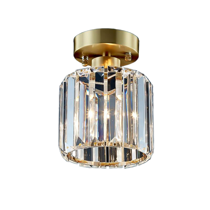 Minimalistyczna Kryształowa Lampa Sufitowa