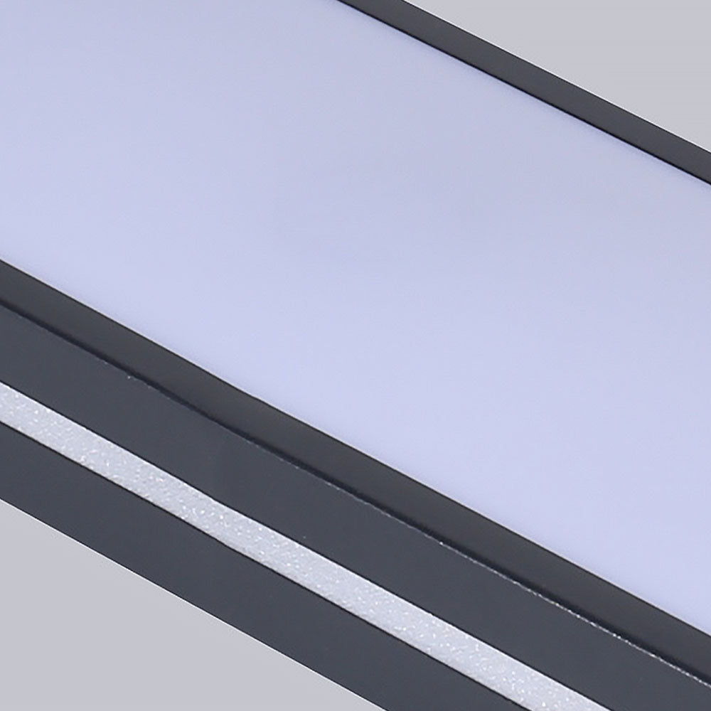 Nowoczesna Długa i Szeroka Lampa Sufitowa | Lampa LED