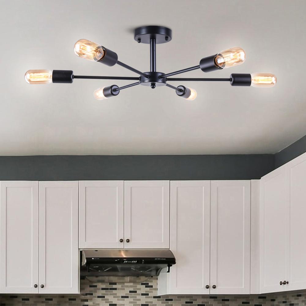 Nowoczesna Lampa Sufitowa 6-elementowa