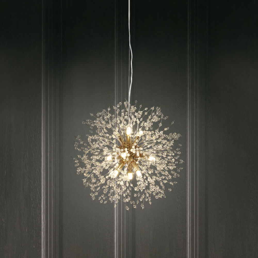 Nowoczesna Lampa Sufitowa Fajerwerkowa | Lampa do Salonu