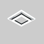 Nowoczesna Lampa Sufitowa w Kształcie Kwadratu | Lampa LED