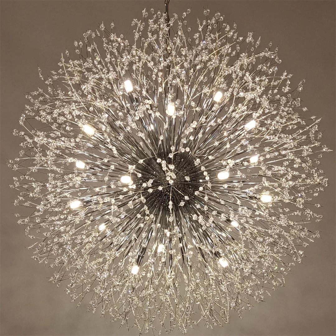 Nowoczesna Lampa Wisząca Sputnik | Duża Lampa Sufitowa