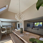 Nowoczesna Lampa w Kształcie Kuli do Salonu | Lampa Sufitowa