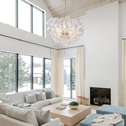 Nowoczesna Lampa w Kształcie Kuli do Salonu | Lampa Sufitowa