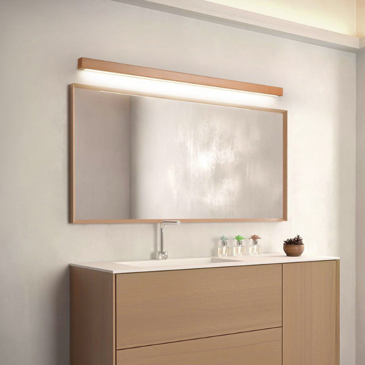 Nowoczesne liniowe kinkiety LED | Lustro