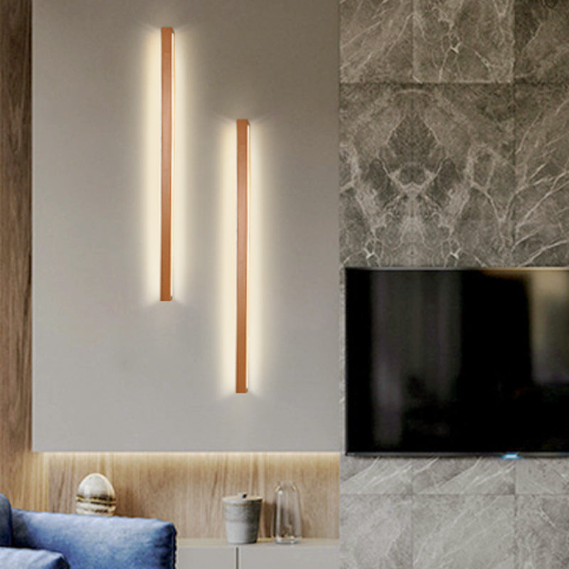 Nowoczesne liniowe kinkiety LED | Lustro