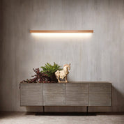 Nowoczesne liniowe kinkiety LED | Lustro