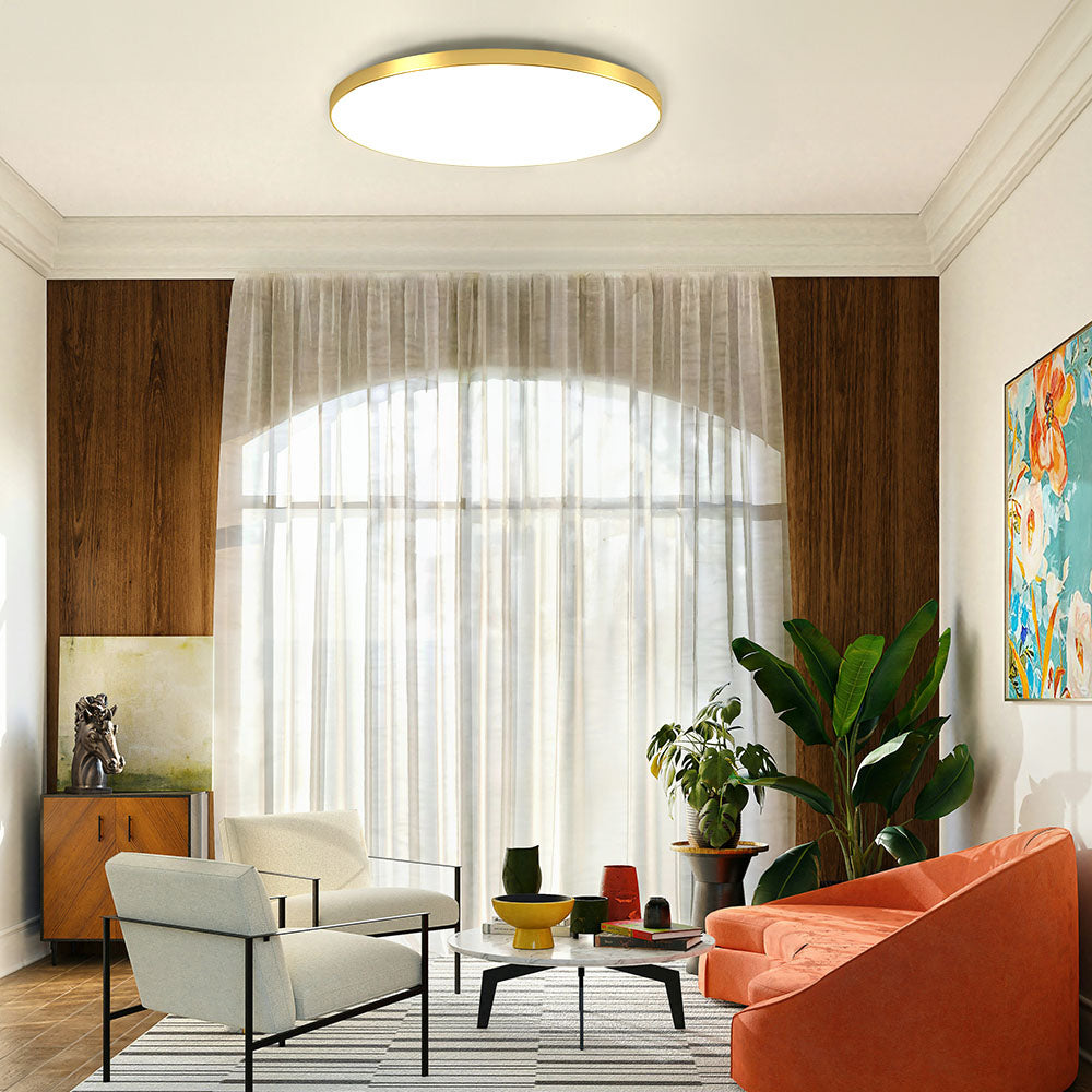 Okrągła Lampa Sufitowa LED | Lampa do Sypialni