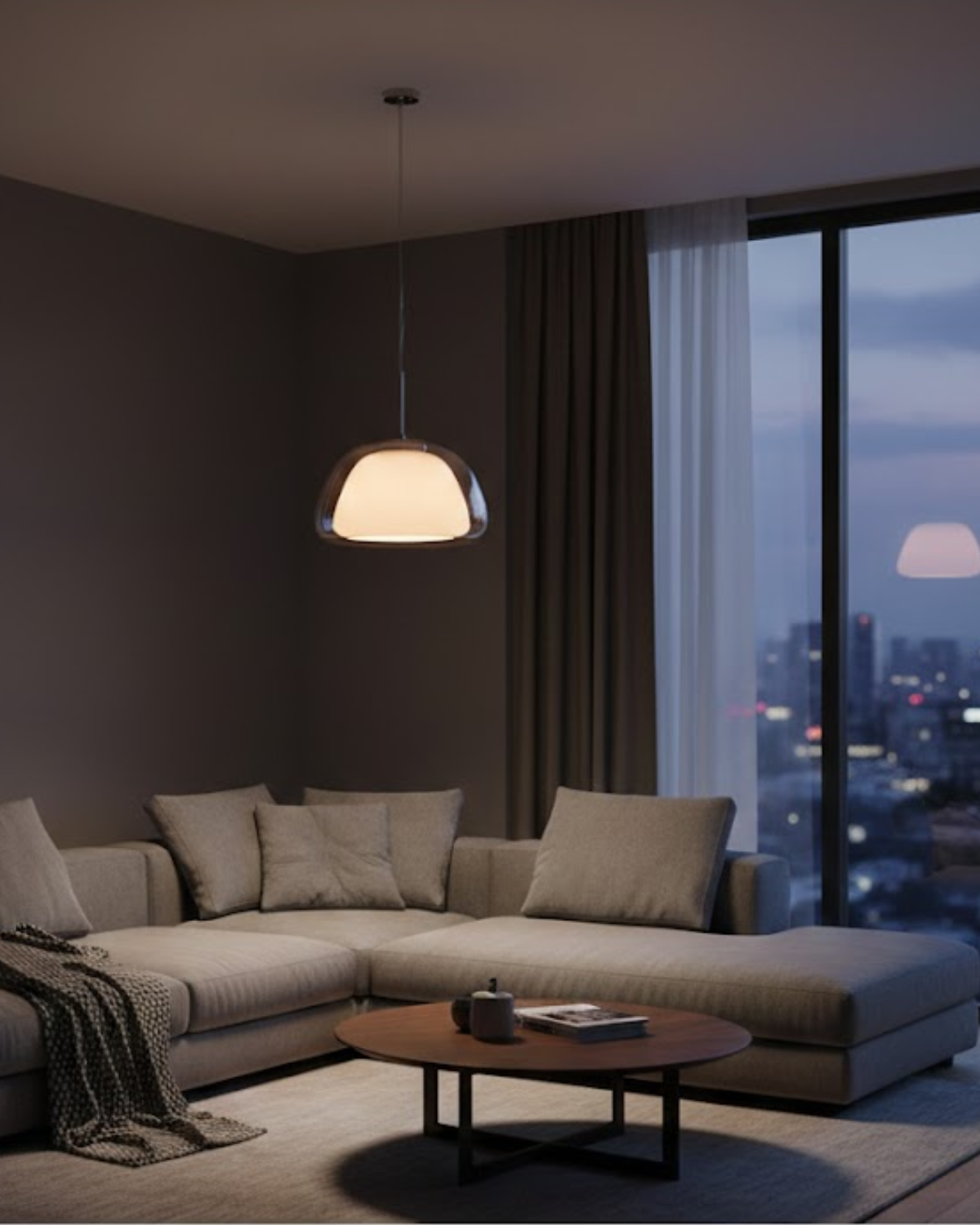 Minimalistyczna i Luksusowa Lampa Sufitowa