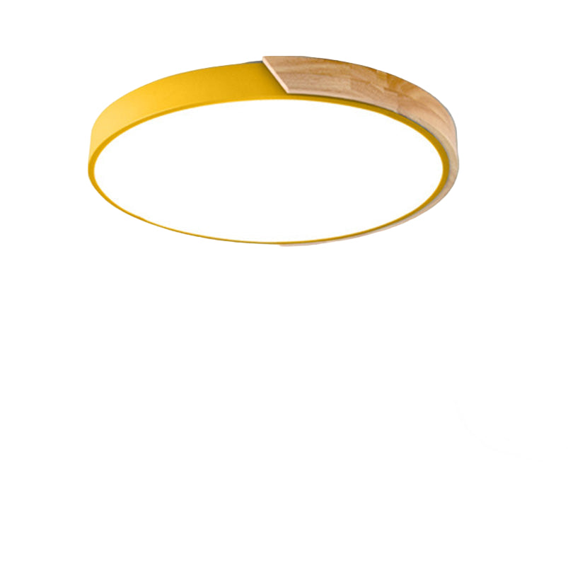 Prosta Okrągła Lampa Sufitowa LED | Lampa do Salonu