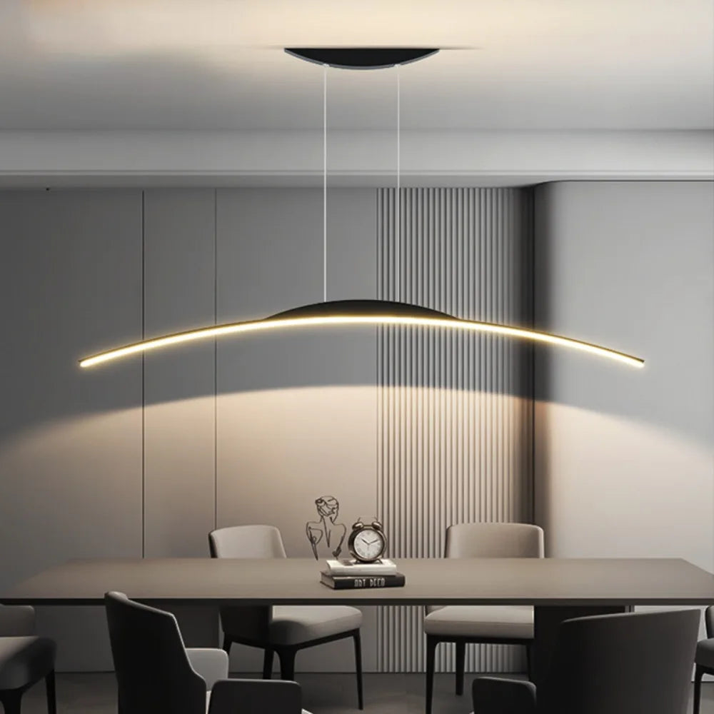 Nowoczesna lampa wisząca LED do salonu, jadalni i kuchni