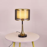 Złota Lampa Stołowa | Lampy do Sypialni
