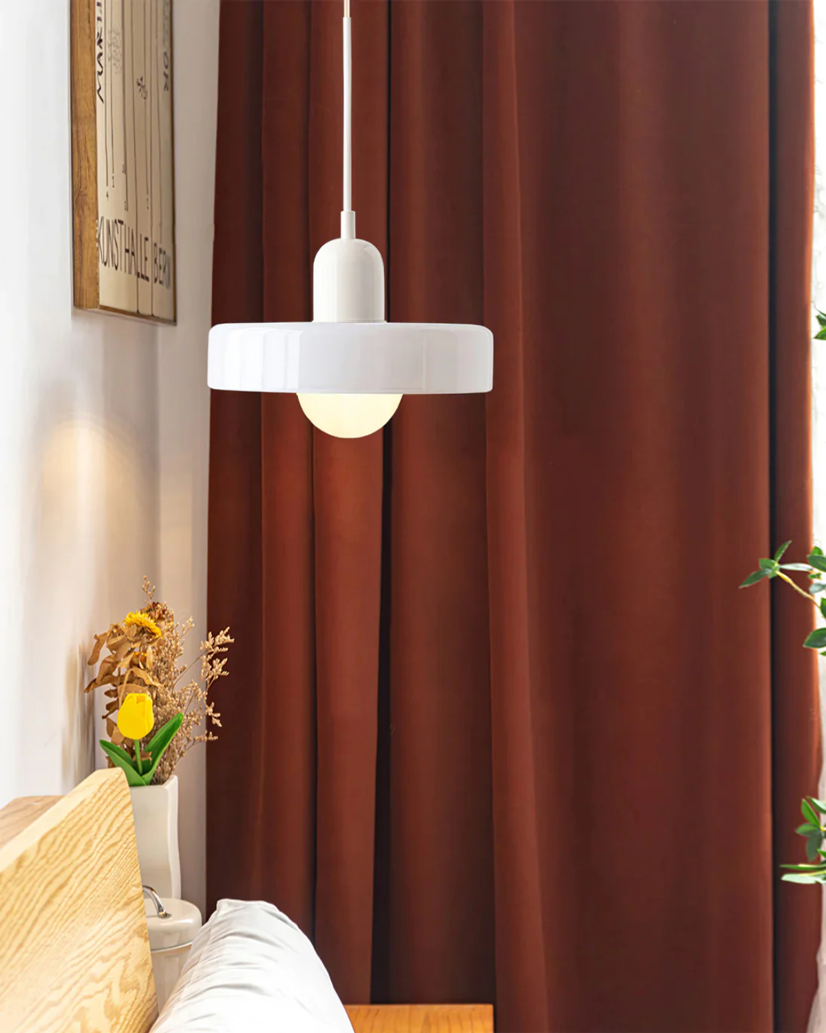 Minimalistyczna Lampa Sufitowa | Styl Skandynawski