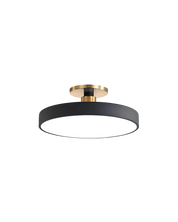 Lampa Sufitowa Półpłaska | Nowoczesny, Minimalistyczny Design z Ciepłym Oświetleniem LED