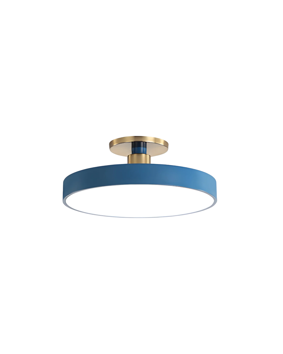 Lampa Sufitowa Półpłaska | Nowoczesny, Minimalistyczny Design z Ciepłym Oświetleniem LED
