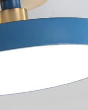 Lampa Sufitowa Półpłaska | Nowoczesny, Minimalistyczny Design z Ciepłym Oświetleniem LED