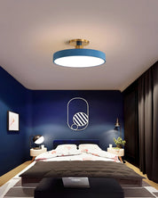 Lampa Sufitowa Półpłaska | Nowoczesny, Minimalistyczny Design z Ciepłym Oświetleniem LED