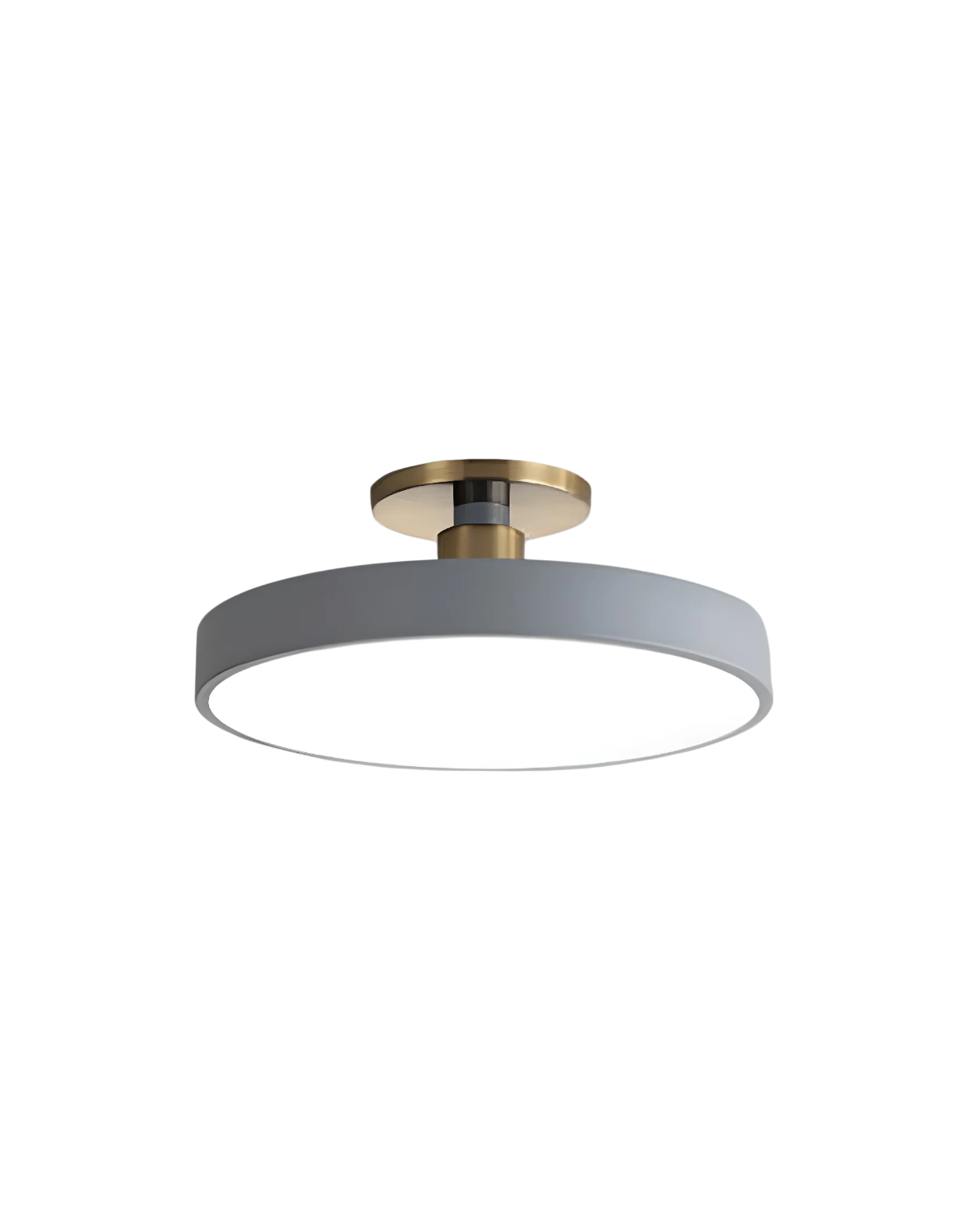 Lampa Sufitowa Półpłaska | Nowoczesny, Minimalistyczny Design z Ciepłym Oświetleniem LED