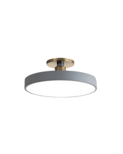 Lampa Sufitowa Półpłaska | Nowoczesny, Minimalistyczny Design z Ciepłym Oświetleniem LED