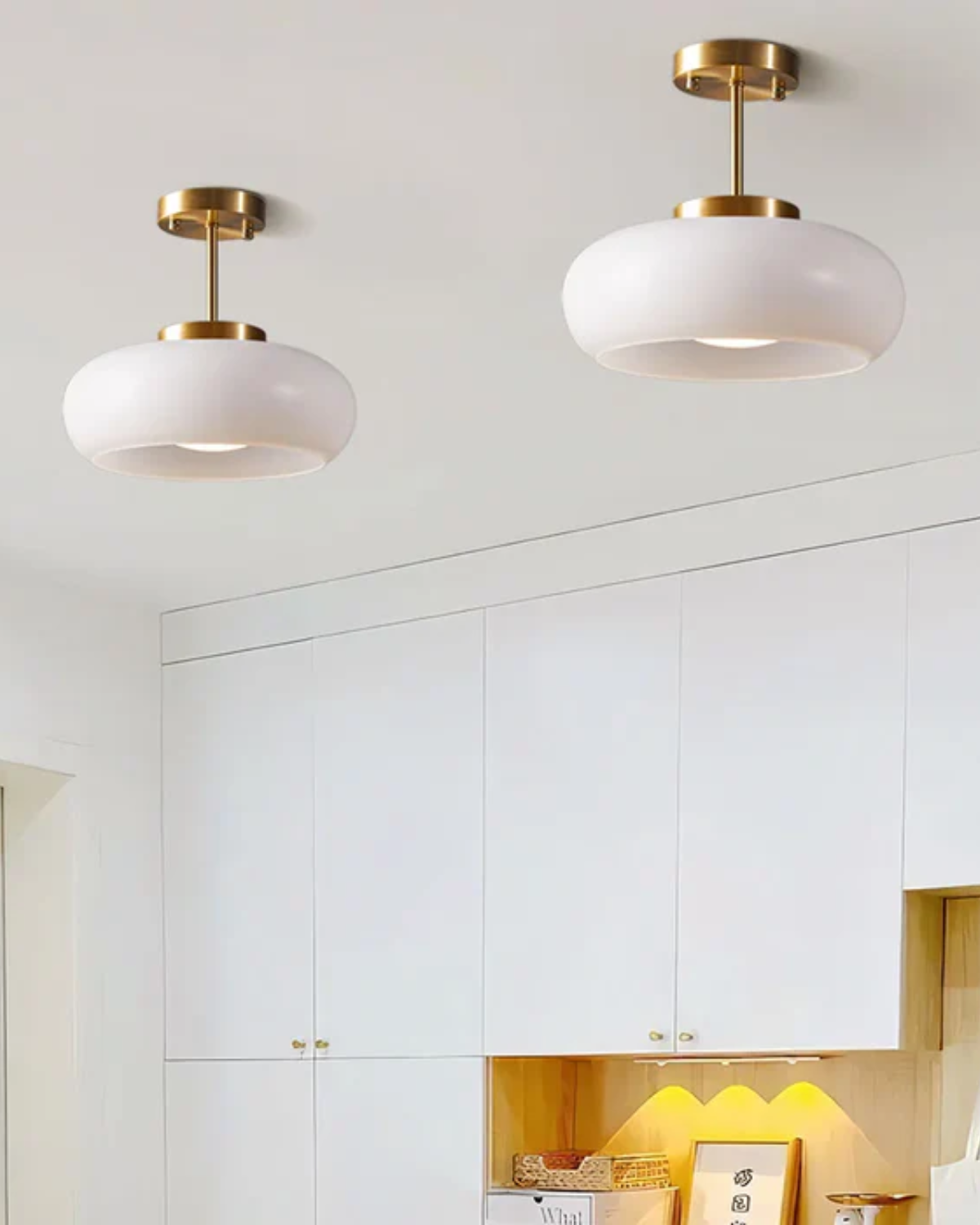 Nordycka Minimalistyczna Lampa Sufitowa