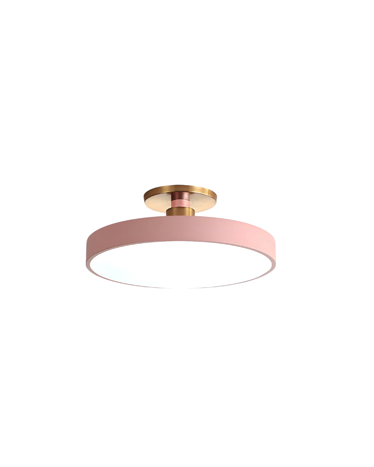 Lampa Sufitowa Półpłaska | Nowoczesny, Minimalistyczny Design z Ciepłym Oświetleniem LED