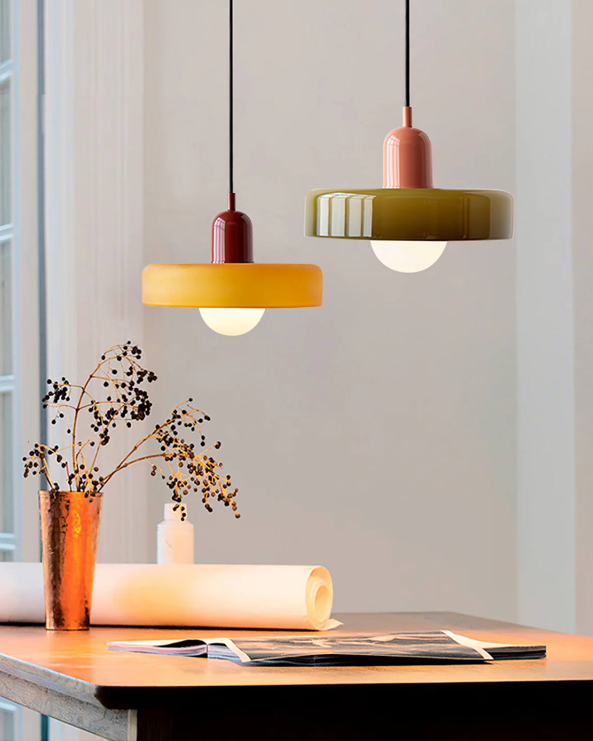 Minimalistyczna Lampa Sufitowa | Styl Skandynawski