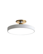 Lampa Sufitowa Półpłaska | Nowoczesny, Minimalistyczny Design z Ciepłym Oświetleniem LED