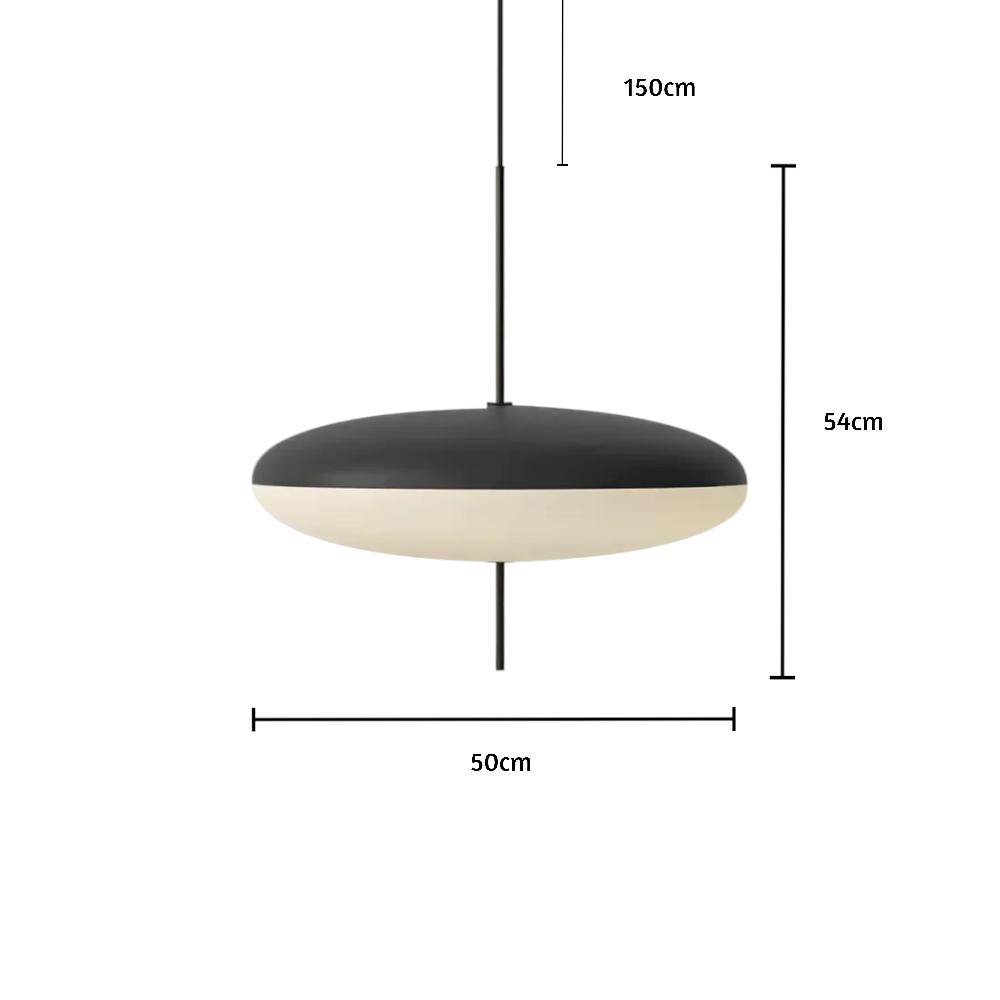 Nowoczesna Lampa Sufitowa Eclipse