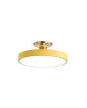 Lampa Sufitowa Półpłaska | Nowoczesny, Minimalistyczny Design z Ciepłym Oświetleniem LED